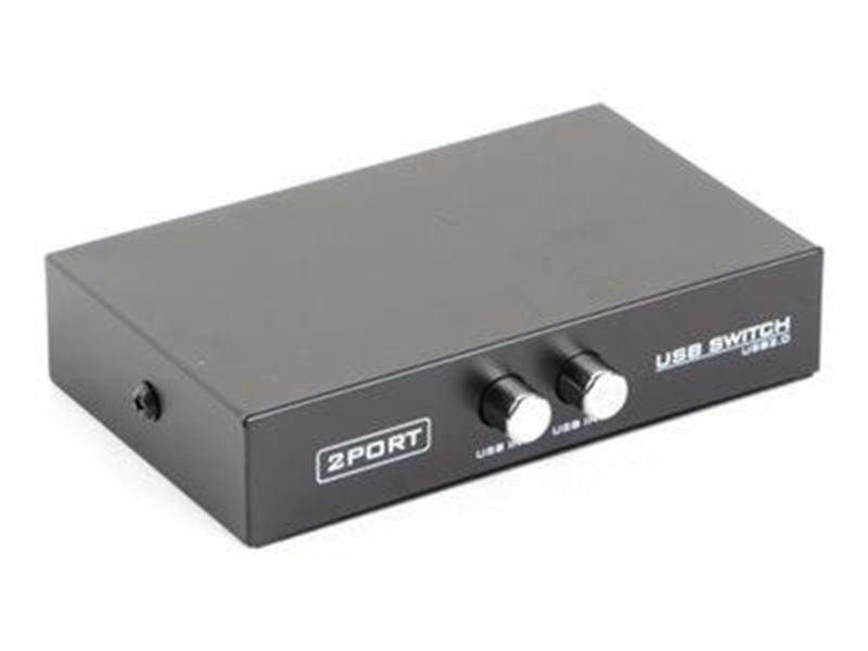 Gembird DSU-21 - USB peripheral sharing switch - 2 ports USB-Hubs - 2