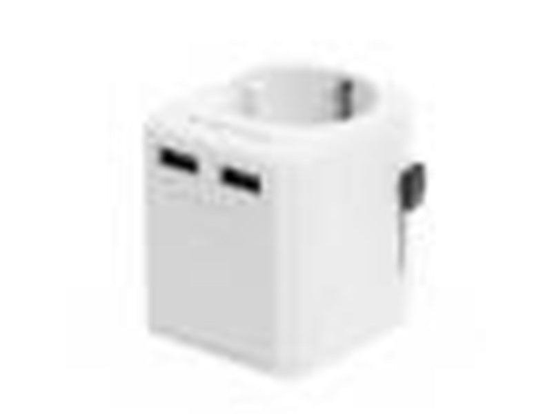 Gembird EU to Universal travel power adapter - 12W