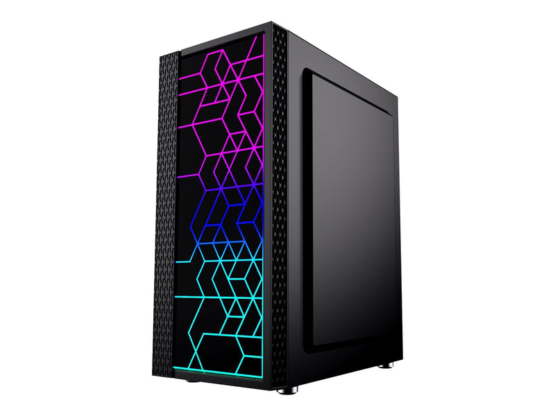 Gembird Fornax 2500 - mid tower - ATX - Gehäuse - Tower - Schwarz