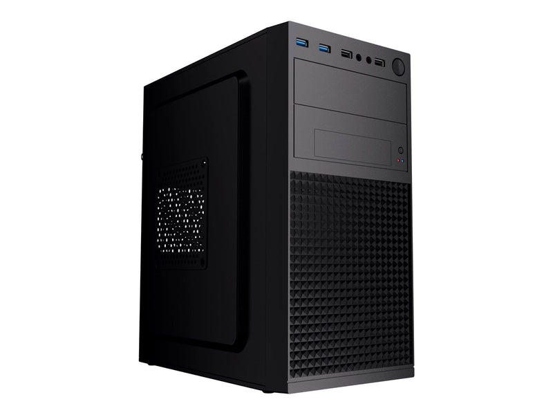 Gembird Fornax K300 - MT - micro ATX - Gehäuse - Tower - Schwarz
