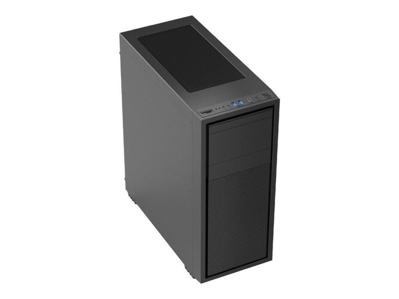 Gembird Fornax K500 - mid tower - extended ATX - Gehäuse - Tower - Schwarz