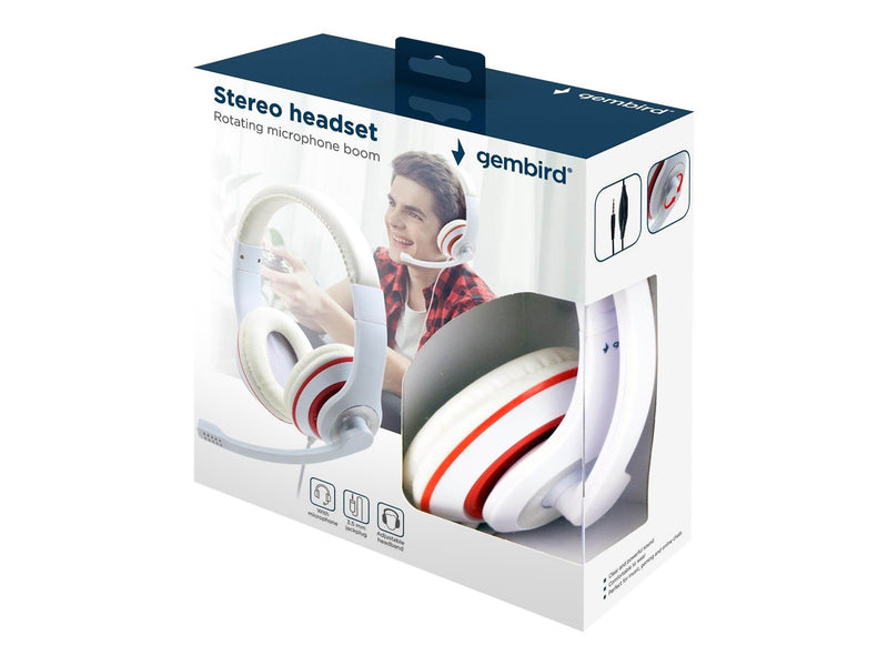 Gembird MHS-03-WTRD - headset
