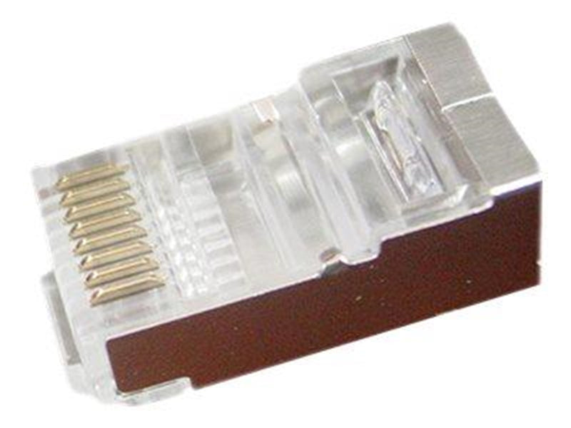 Gembird Modular Plug - network connector - Silber