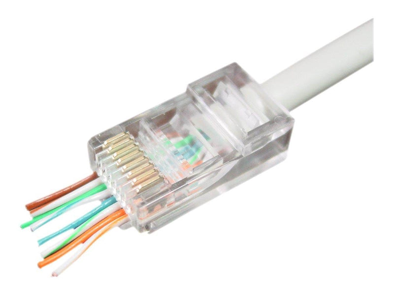 Gembird Modular Plug - network connector - Transparent