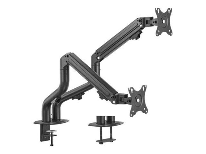 Gembird Monitor Arm - Adjustable Tilting arm 2-display 17"-32"