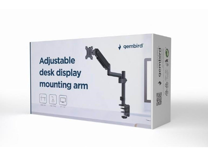 Gembird Monitor Arm - Adjustable arm 1-display 17"-32"