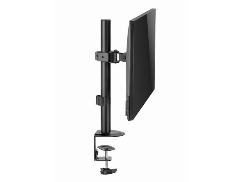 Gembird Monitor Arm Pole - Short desk arm 1-display 17"-32" *DEMO*
