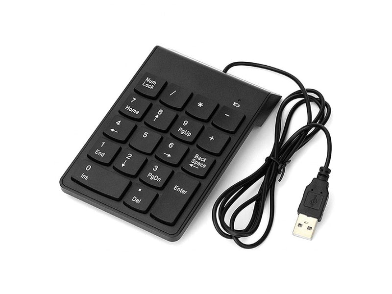 Gembird Numeric keypad - USB - Numpad - Schwarz