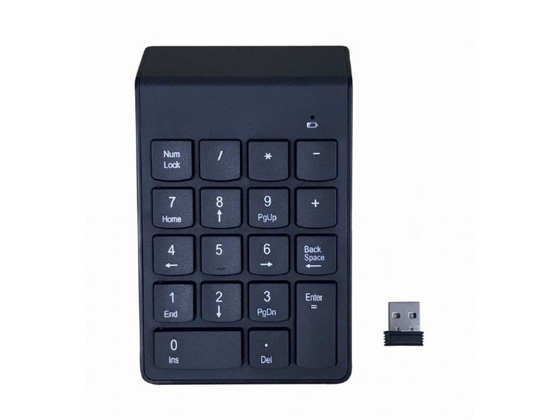 Gembird Numeric keypad - wireless - Numpad - Schwarz
