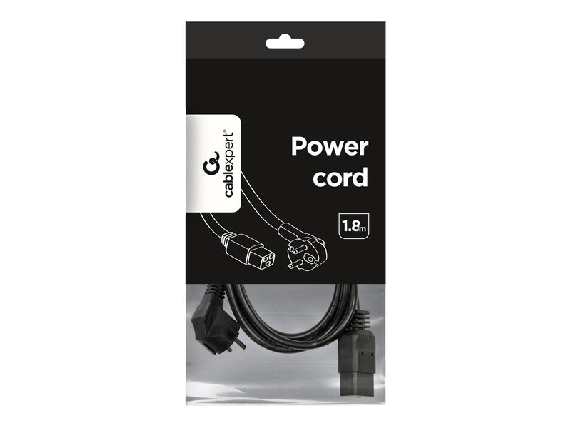 Gembird PC-186-C19 - power cable - power CEE 7/7 to IEC 60320 C19 - 1.8 m