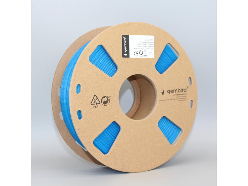 Gembird PLA filament - Galaxy Blue - 1.75mm ø - 1 kg