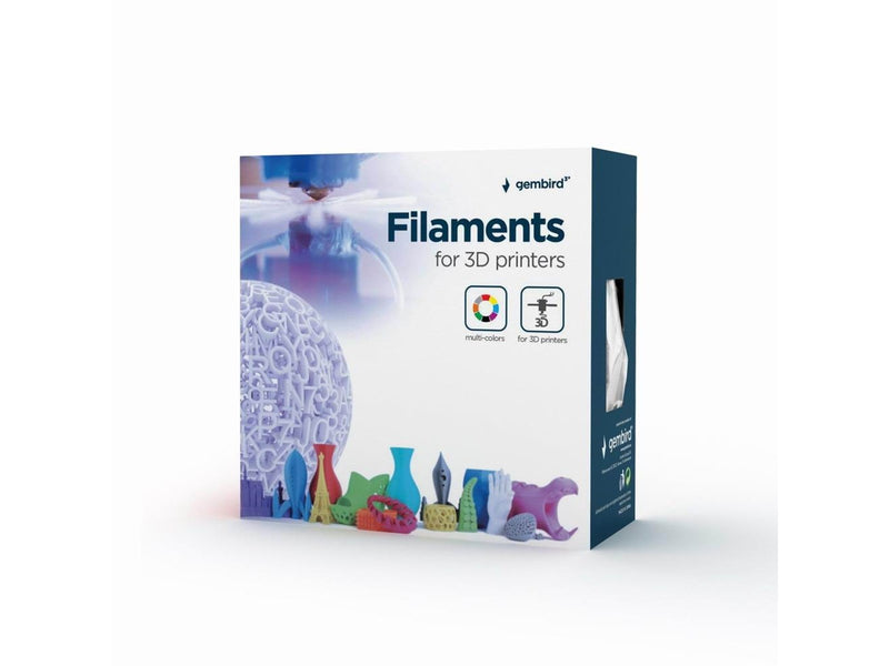 Gembird PLA filament - Schwarz - 1.75mm ø - 1 kg
