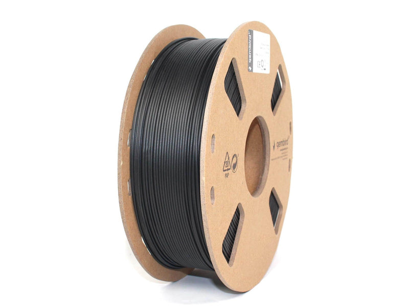 Gembird PLA+ filament - Schwarz - 1.75mm ø - 1 kg