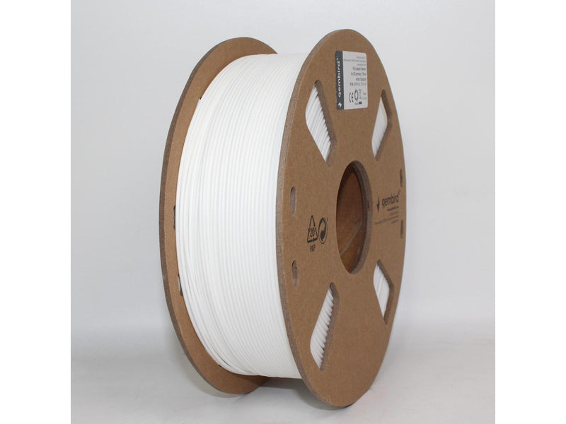 Gembird PLA filament - White - 1.75mm ø - 1 kg