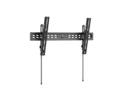 Gembird PRO Series mounting kit - for TV - tilt - fine texture black - Max 60 kg - recommended for 43"-95"