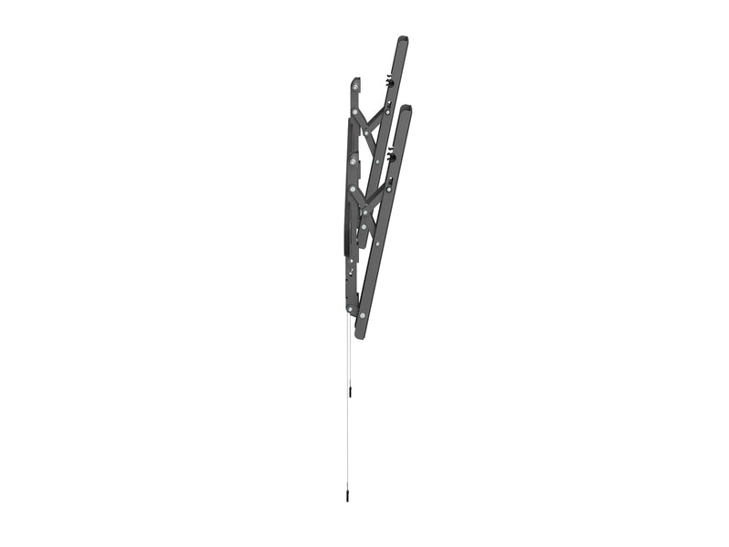 Gembird PRO Series mounting kit - for TV - tilt - fine texture black - Max 60 kg - recommended for 43"-95"