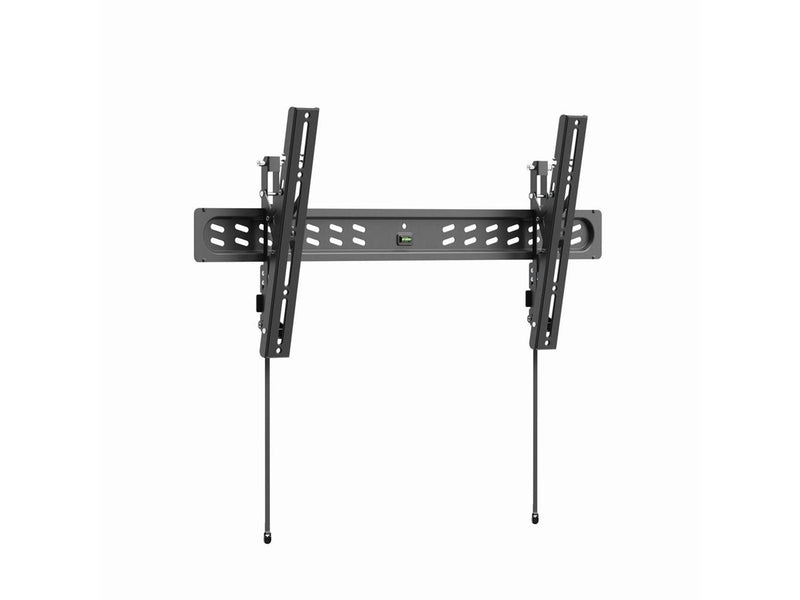 Gembird PRO Series mounting kit - for TV - tilt - fine texture black - Max 60 kg - recommended for 43"-95"