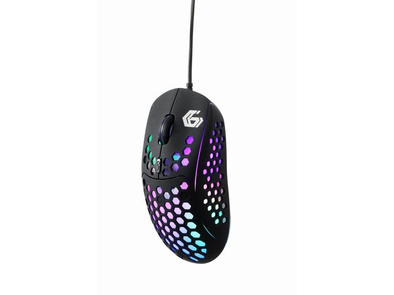 Gembird Ragnar RX400 - Gaming Maus (Schwarz mit RGB)