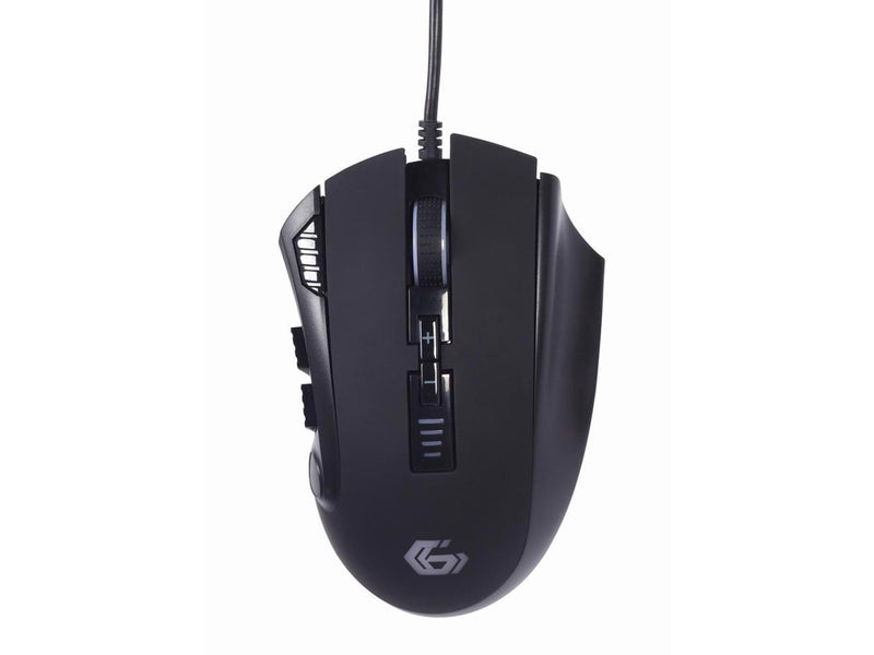 Gembird Ragnar RX500 - Gaming Maus (Schwarz mit RGB)