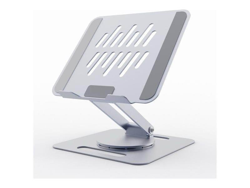 Gembird Rotating notebook riser stand spacegrey