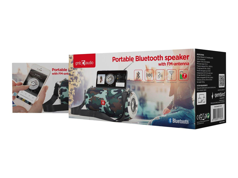 Gembird SPK-BT-17-CM - speaker - for portable use - wireless