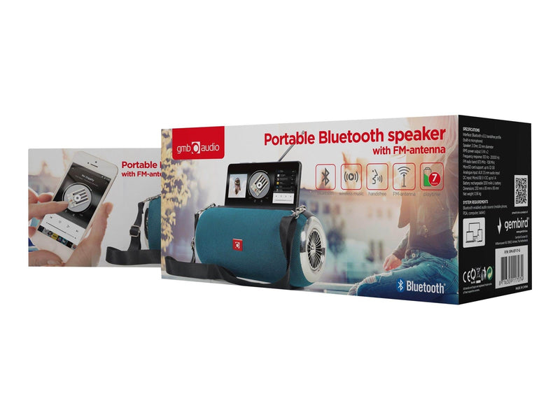 Gembird SPK-BT-17-G - speaker - for portable use - wireless