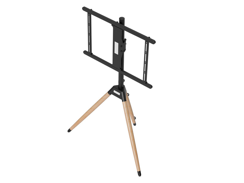 Gembird TV-Stativ mit Dreifuß – 180° Drehfunktion – 20° Neigung – Passend für 32–75" – VESA 200x200–600x400 – Max. 35 kg – Schwarz