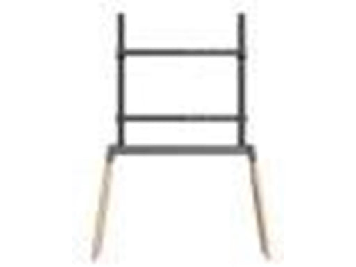 Gembird TV floor stand 55" - 86"" black/wood - Max 40 kg - recommended for 86"
