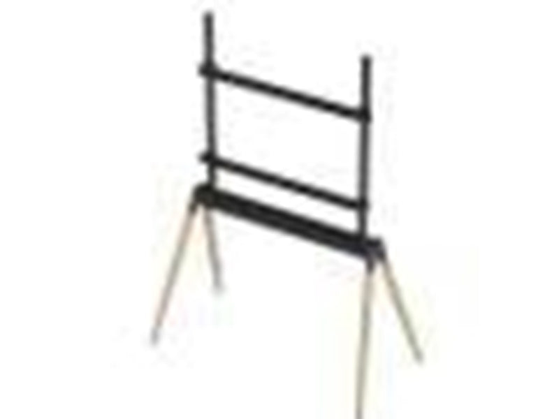 Gembird TV floor stand 55" - 86"" black/wood - Max 40 kg - recommended for 86"