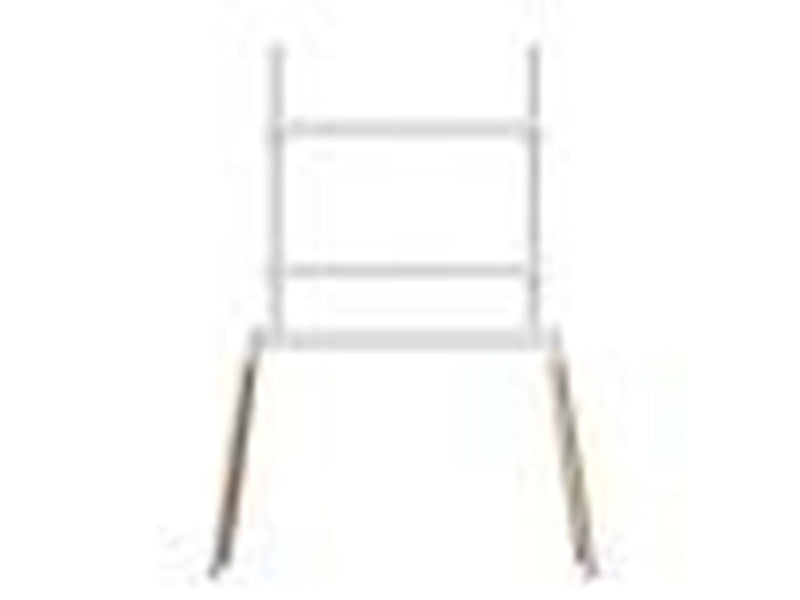 Gembird TV floor stand 55" - 86" white/wood