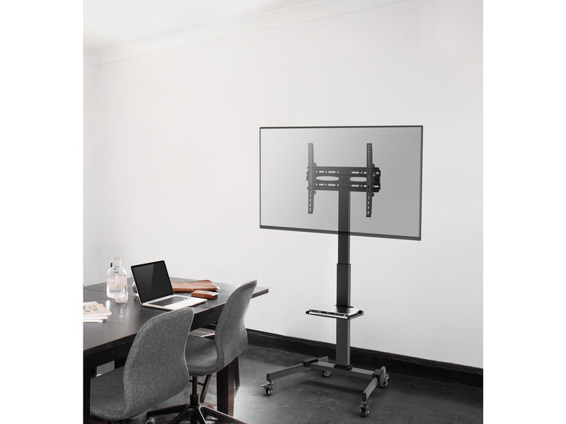 Gembird TV floor stand with caster wheels (tilt) 60" - 100" - Max 120 kg - recommended for 100"
