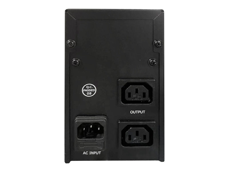 Gembird UPS-PC-652A UPS AVR 650VA / 390W Outputs: 2x C13