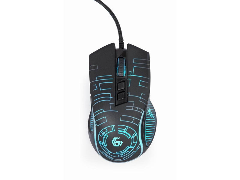 Gembird USB LED Gaming Mouse - Gaming Maus (Schwarz)