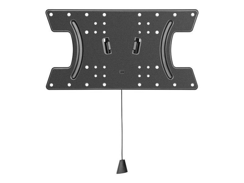 Gembird WM-65F-03 mounting kit - for TV - fixed - black - Max 30 kg - recommended for 65"
