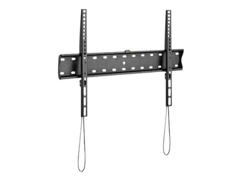 Gembird WM-70F-01 - mounting kit - fixed - for flat panel - 40 kg - fine texture black - Max 40 kg - recommended for 70"