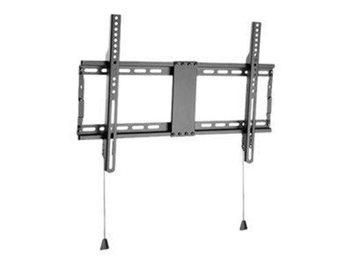 Gembird WM-80F-01 - mounting kit - fixed - for flat panel - 70kg - fine texture black - Max 70 kg - recommended for 80"