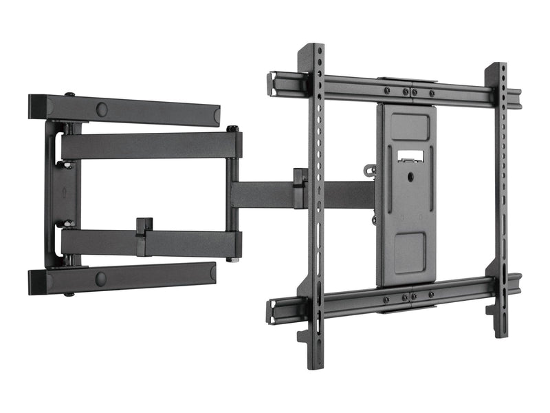Gembird WM-80ST-05 mounting kit - for LCD TV - full motion - black - Max 50 kg - recommended for 80"