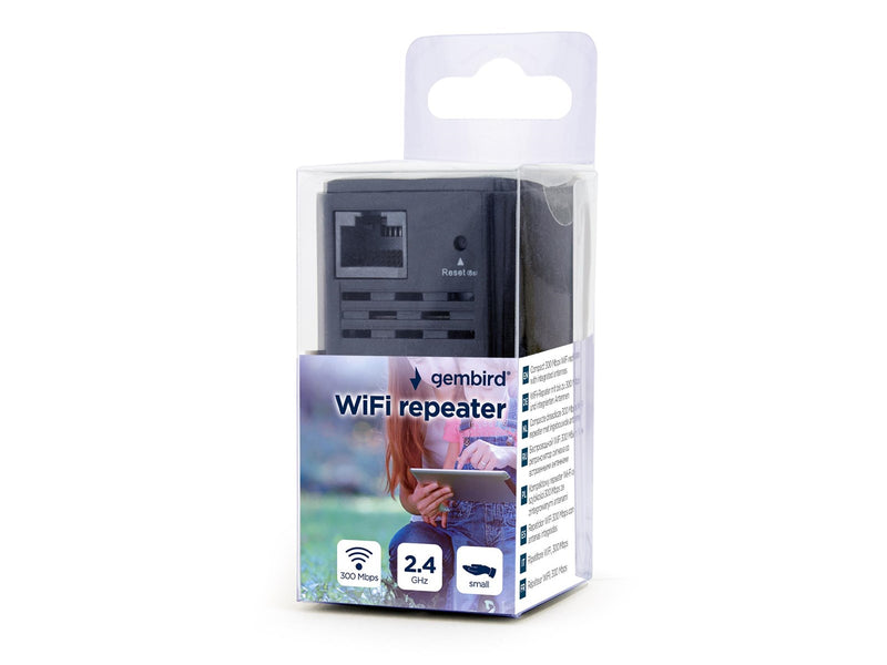 Gembird WNP-RP300-03-BK - Wi-Fi range extender