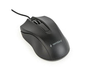 Gembird Wired optical mouse 3B-01 - Maus (Schwarz)