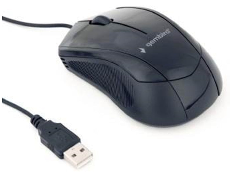 Gembird Wired optical mouse 3B-02 - Maus (Schwarz)