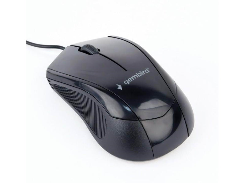 Gembird Wired optical mouse 3B-02 - Maus (Schwarz)
