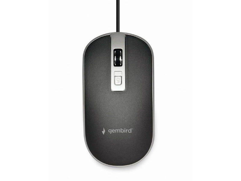 Gembird Wired optical mouse 4B-06 - Maus (Silber)