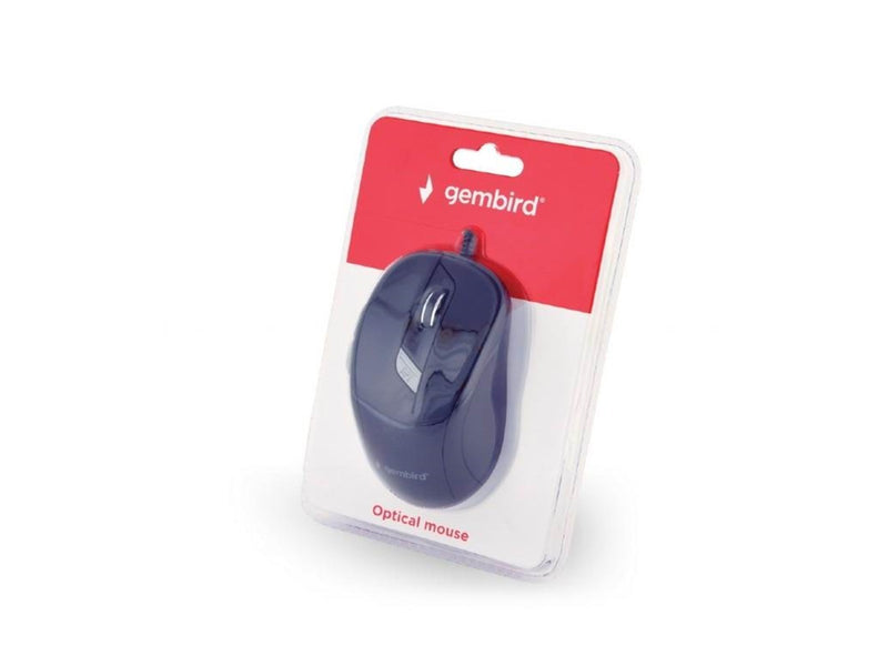Gembird Wired optical mouse 6B-01 - Maus (Schwarz)