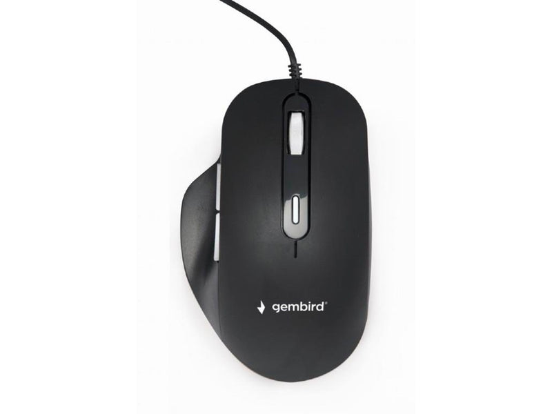 Gembird Wired optical mouse 6B-02 - Maus (Schwarz)