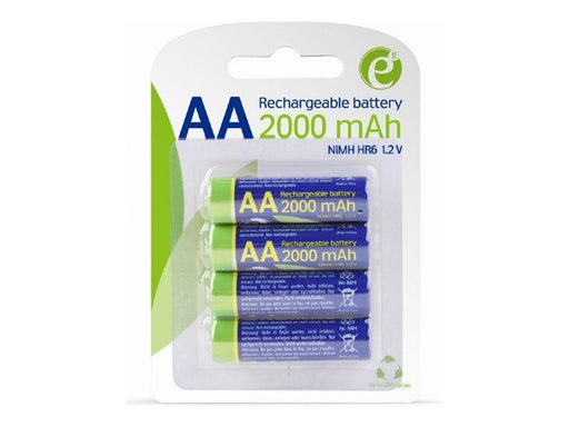 Gembird battery - rechargeable - 4 x AA type - Alkaline