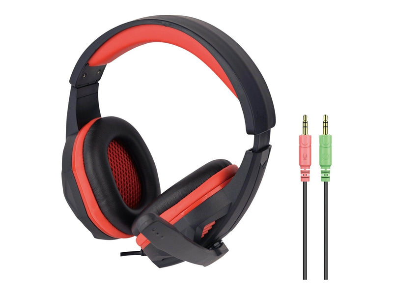Gembird - keyboard mouse headset and mouse pad set - QWERTY - US - Tastatur-, Maus-, Headset- und Mauspad-Set - Englisch (US) - Rot
