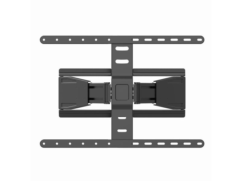 Gembird mounting kit - for TV - full motion - fine texture black - Max 50 kg - recommended for 90"