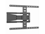 Gembird mounting kit - for TV - full motion - fine texture black - Max 50 kg - recommended for 90"
