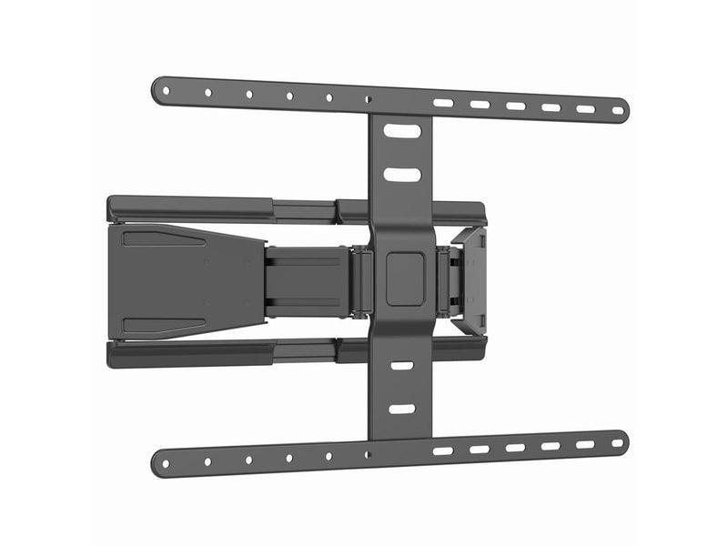 Gembird mounting kit - for TV - full motion - fine texture black - Max 50 kg - recommended for 90"