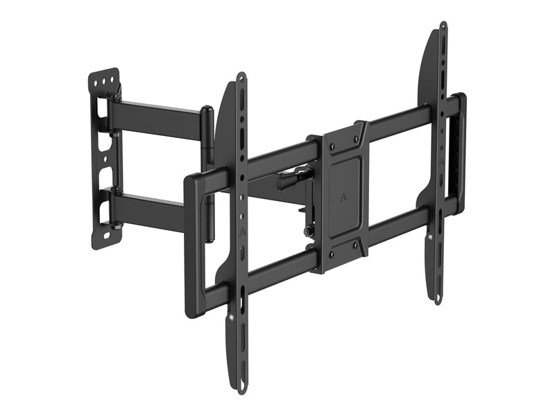 Gembird mounting kit - for TV - full motion - fine texture black - Max 50 kg - recommended for 90 "